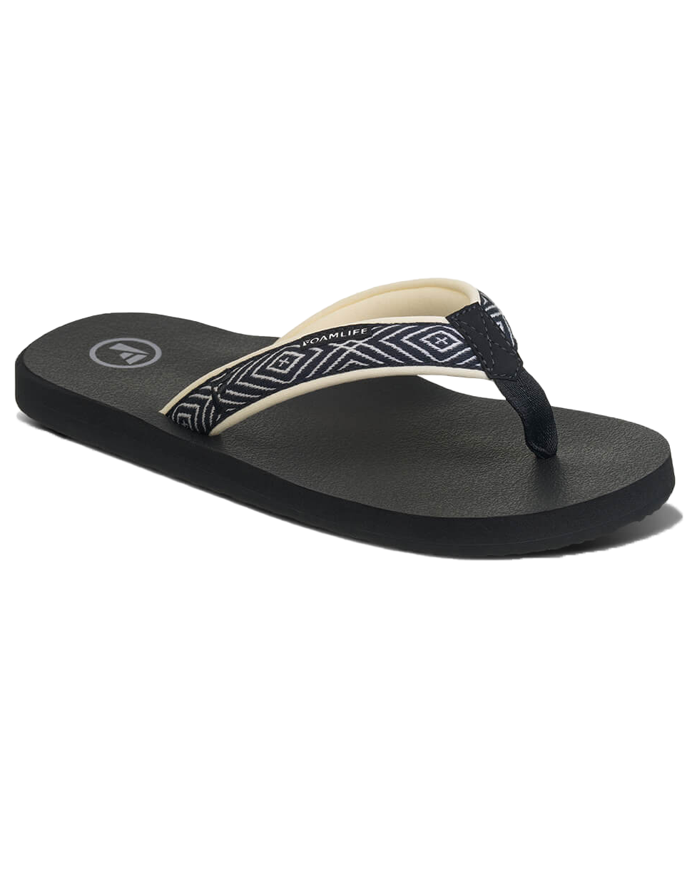 Yogi Flip Flops In Black