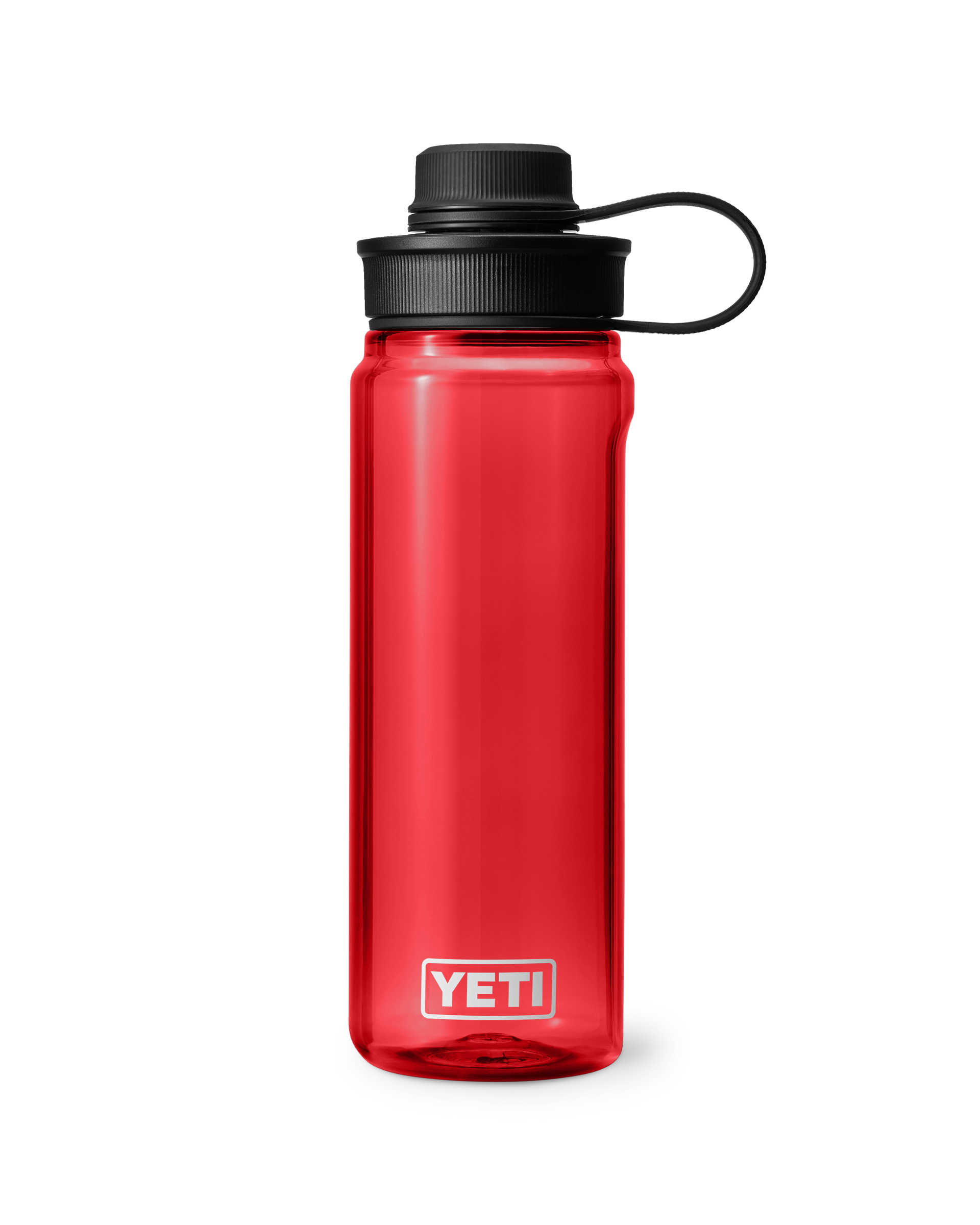 Yonder 750ml Water Bottle With Tether Cap In Rescue Red