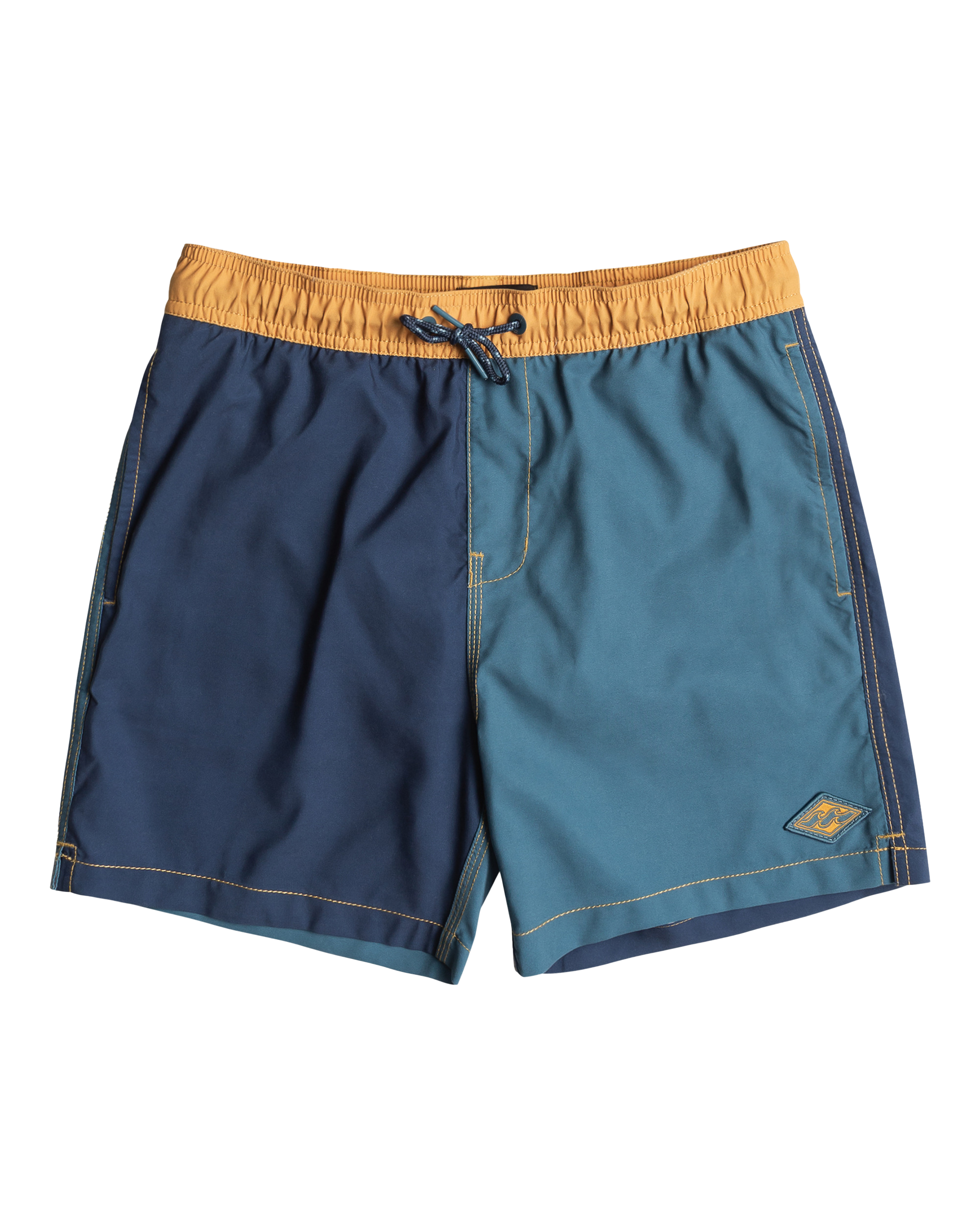 Boys All Day Interchange Volley Shorts In Denim Blue