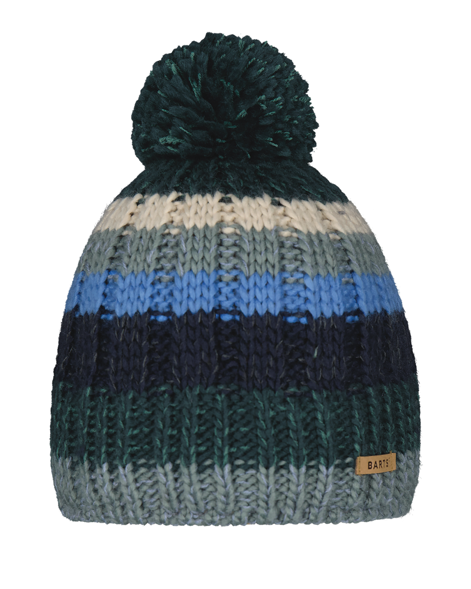 Boys Buck Beanie In Bottle Green