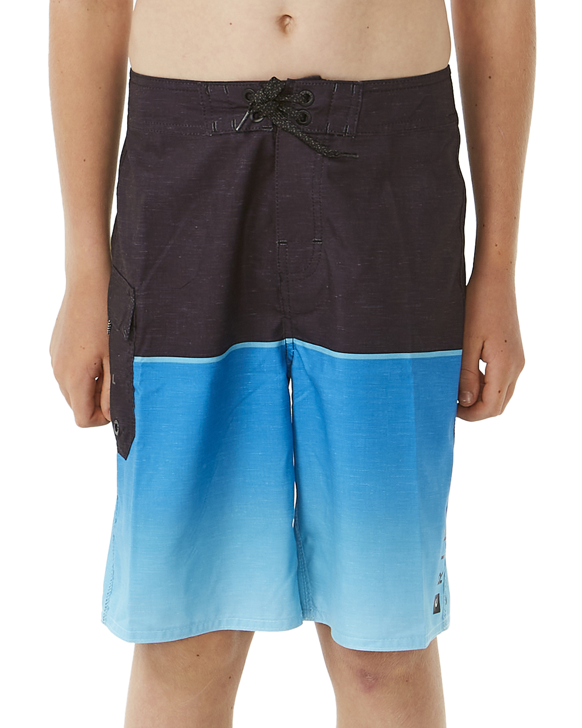 Boys Dawn Patrol Boardshorts In BlackandBlue