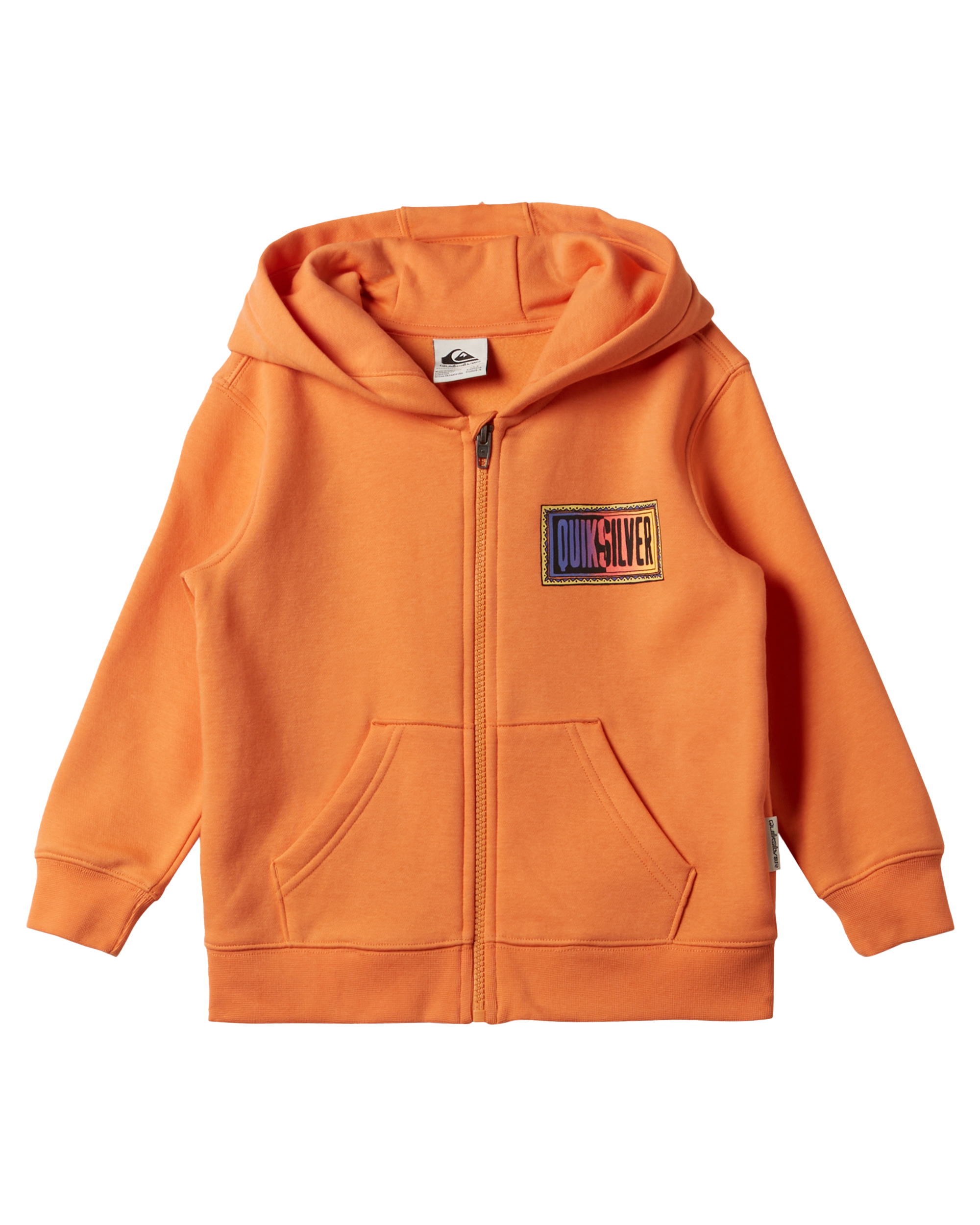 Boys Day Tripper Zip Hoodie In Tangerine