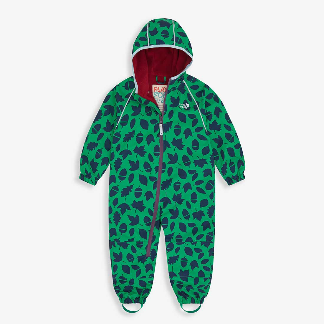 Ecosplash Fleece Lined Puddle Suit Green - 3-4 Yrs / Green