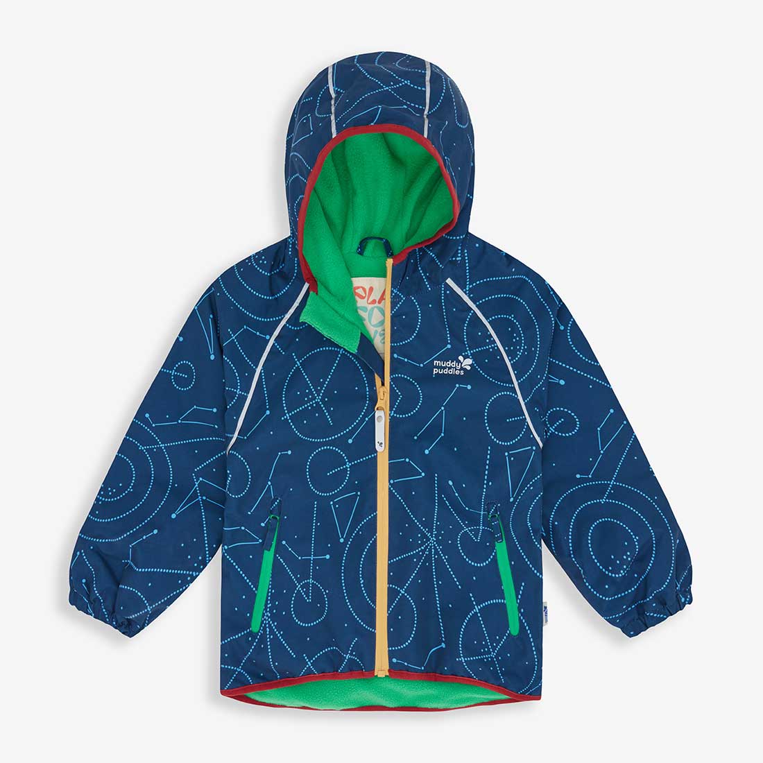 Ecosplash Waterproof Fleece Lined Jacket Navy - 18-24 Mths / Navy