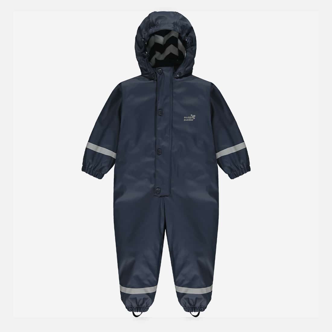 Puddleflex Fleece Lined Puddle Suit Navy - 12-18 Mths / Navy