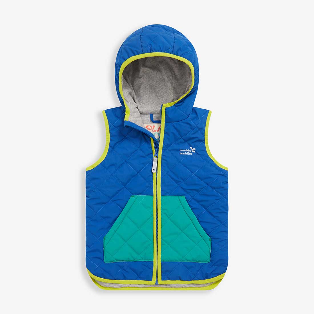 Quilted Kids Gilet Blue - 11-12 Yrs / Blue